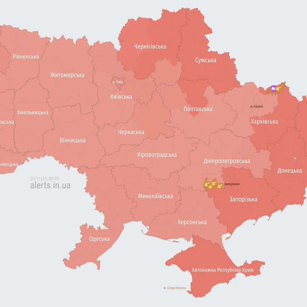 Масштабна повітряна тривога по всій Україні: РФ підняла МіГ-31К з ракетою «Кинджал»