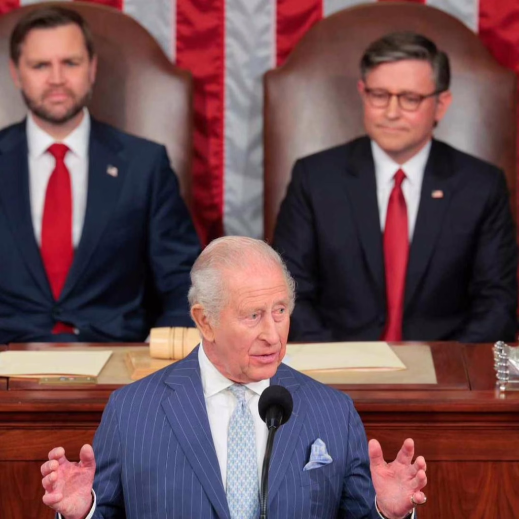 Король Чарльз III закликав Конгрес США до «непохитної рішучості» у підтримці України